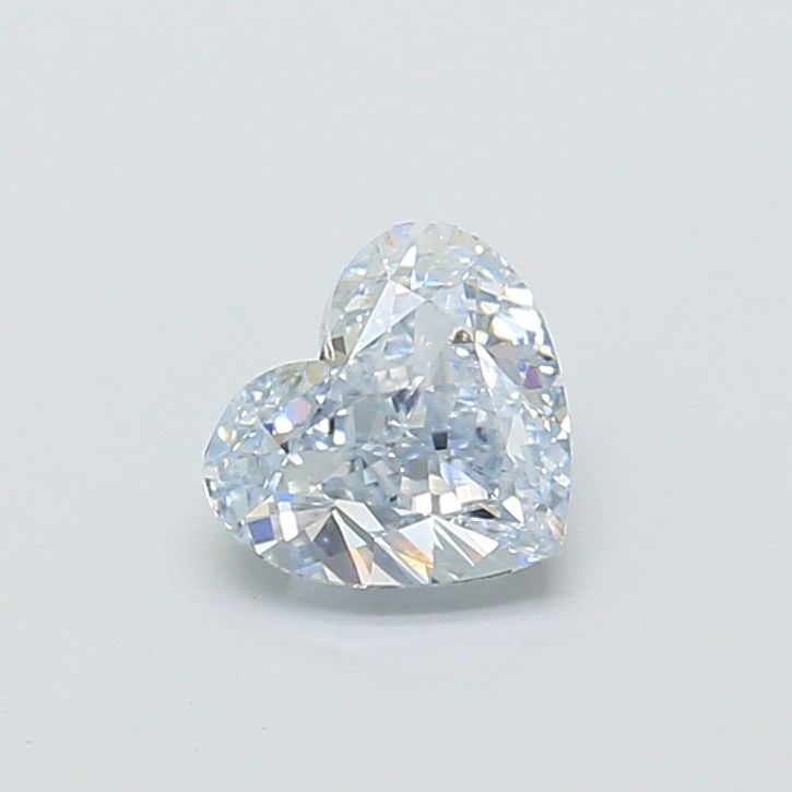 Loose Diamond - HEART 1.01ct Fancy Blue VS2: Loose Diamond - HEART 1.01ct Fancy Blue VS2 Source: This is a real non-mined Diamond that has been grown in a lab Shape: HEART Carats: 1.01 Color: Fancy Blue Certification: IGI Video: