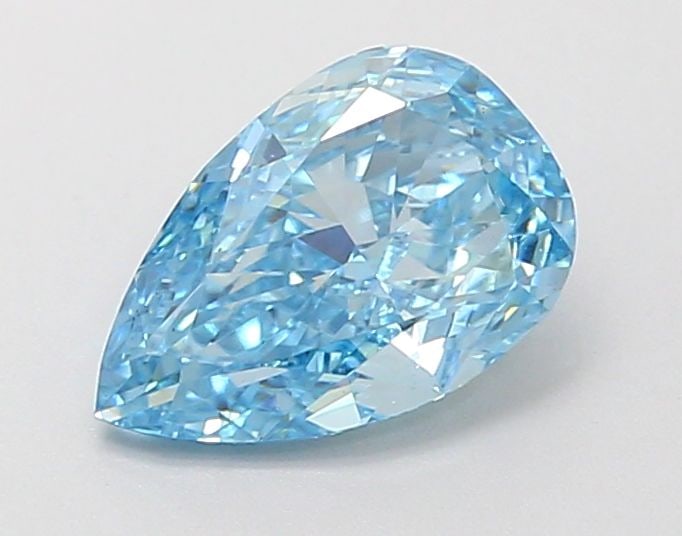 Loose Diamond - PEAR 0.88ct Fancy Vivid Blue VS2: Loose Diamond - PEAR 0.88ct Fancy Vivid Blue VS2 Source: This is a real non-mined Diamond that has been grown in a lab Shape: PEAR Carats: 0.88 Color: Fancy Vivid Blue Certification: IGI Video: