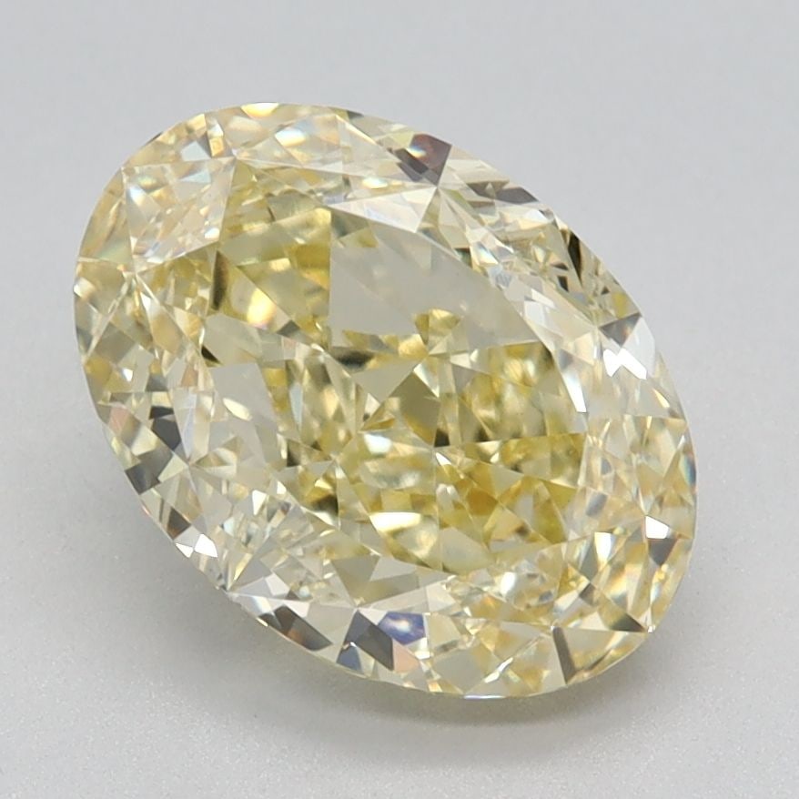 Loose Diamond - OVAL 2.25ct Fancy Intense Yellow VS1: Loose Diamond - OVAL 2.25ct Fancy Intense Yellow VS1 Source: This is a real non-mined Diamond that has been grown in a lab Shape: OVAL Carats: 2.25 Color: Fancy Intense Yellow Certification: IGI Video
