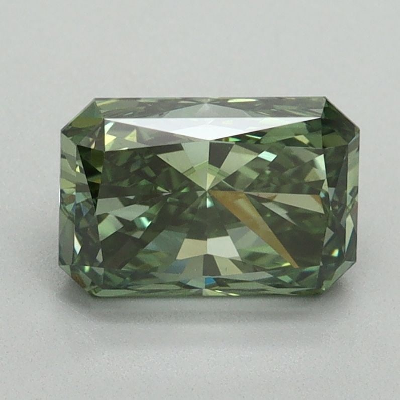 Loose Diamond - RADIANT 1.58ct Fancy Vivid Green VS2: Loose Diamond - RADIANT 1.58ct Fancy Vivid Green VS2 Source: This is a real non-mined Diamond that has been grown in a lab Shape: RADIANT Carats: 1.58 Color: Fancy Vivid Green Certification: IGI Video