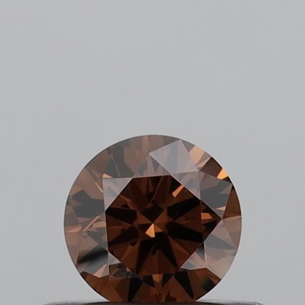 Ideal Loose Diamond - ROUND 0.34ct Fancy Deep Brownish Orange VS1 (1 of 1)