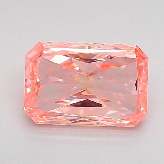 Loose Diamond - RADIANT 1.0ct Fancy Intense Pink VS2: Loose Diamond - RADIANT 1.0ct Fancy Intense Pink VS2 Source: This is a real non-mined Diamond that has been grown in a lab Shape: RADIANT Carats: 1.0 Color: Fancy Intense Pink Certification: IGI Video
