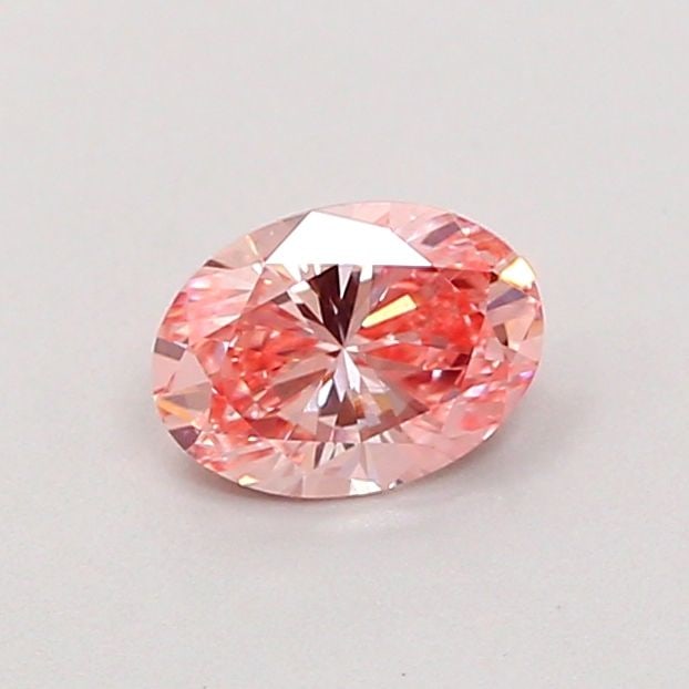 Loose Diamond - OVAL 0.49ct Fancy Vivid Pink VS1: Loose Diamond - OVAL 0.49ct Fancy Vivid Pink VS1 Source: This is a real non-mined Diamond that has been grown in a lab Shape: OVAL Carats: 0.49 Color: Fancy Vivid Pink Certification: IGI Video: