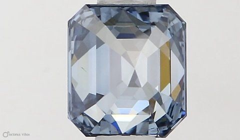 Loose Diamond - EMERALD 0.5ct Fancy Intense Blue VS2: Loose Diamond - EMERALD 0.5ct Fancy Intense Blue VS2 Source: This is a real non-mined Diamond that has been grown in a lab Shape: EMERALD Carats: 0.5 Color: Fancy Intense Blue Certification: IGI Video