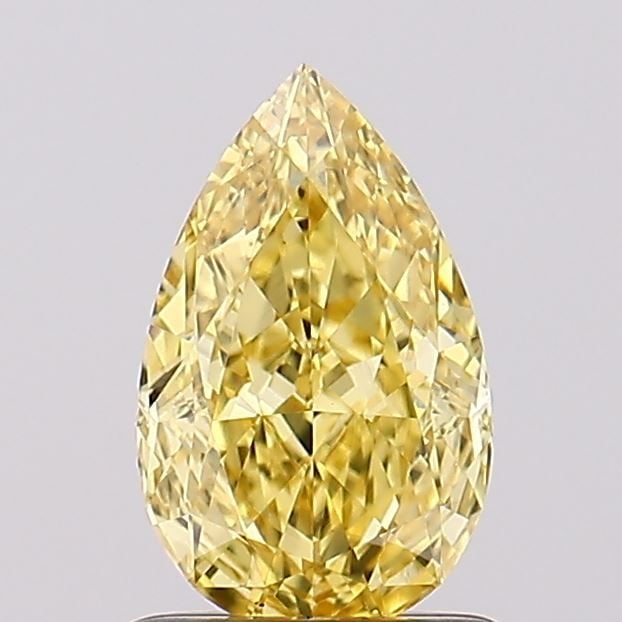 Loose Diamond - PEAR 1.03ct Fancy Vivid Yellow VS1 (1 of 1)