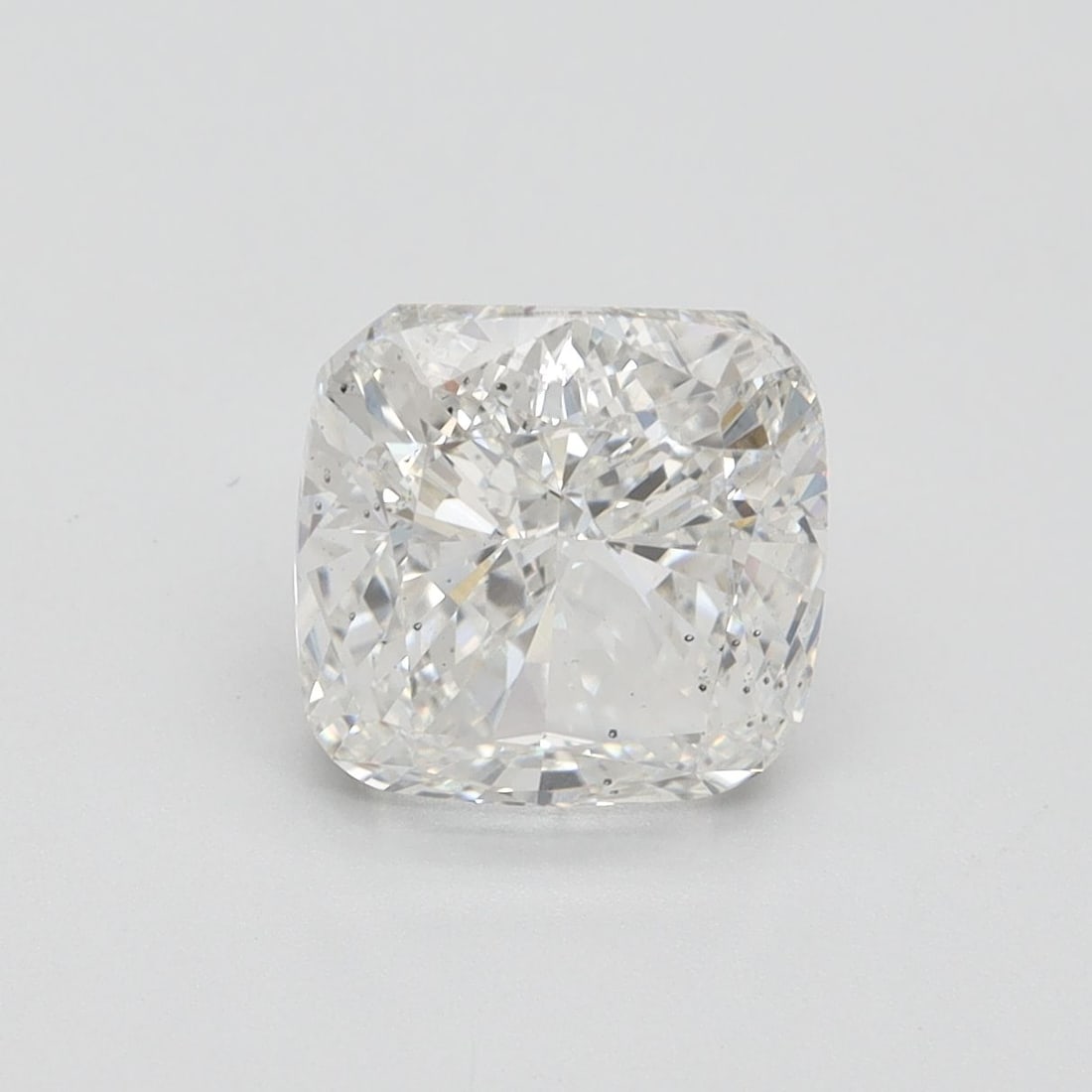 Loose Diamond - CUSHION BRILLIANT 3.01ct G SI1: Loose Diamond - CUSHION BRILLIANT 3.01ct G SI1 Source: This is a real non-mined Diamond that has been grown in a lab Shape: CUSHION BRILLIANT Carats: 3.01 Color: G Clarity: SI1 Certification: IGI
