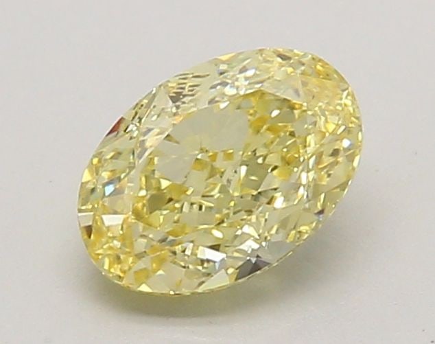 Loose Diamond - OVAL 0.93ct Fancy Intense Yellow VS2: Loose Diamond - OVAL 0.93ct Fancy Intense Yellow VS2 Source: This is a real non-mined Diamond that has been grown in a lab Shape: OVAL Carats: 0.93 Color: Fancy Intense Yellow Certification: IGI Video