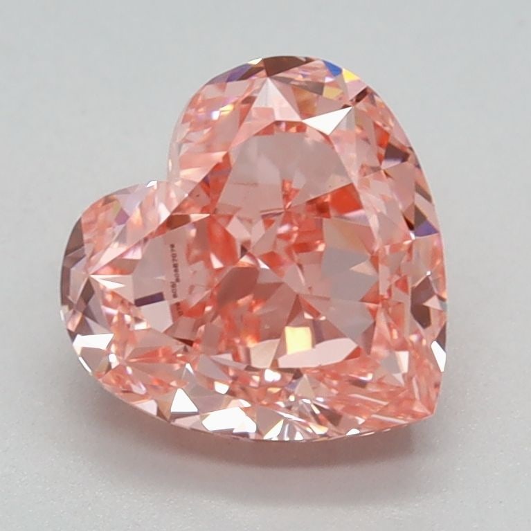 Loose Diamond - HEART 1.58ct Fancy Vivid Pink VVS2: Loose Diamond - HEART 1.58ct Fancy Vivid Pink VVS2 Source: This is a real non-mined Diamond that has been grown in a lab Shape: HEART Carats: 1.58 Color: Fancy Vivid Pink Certification: IGI Video: