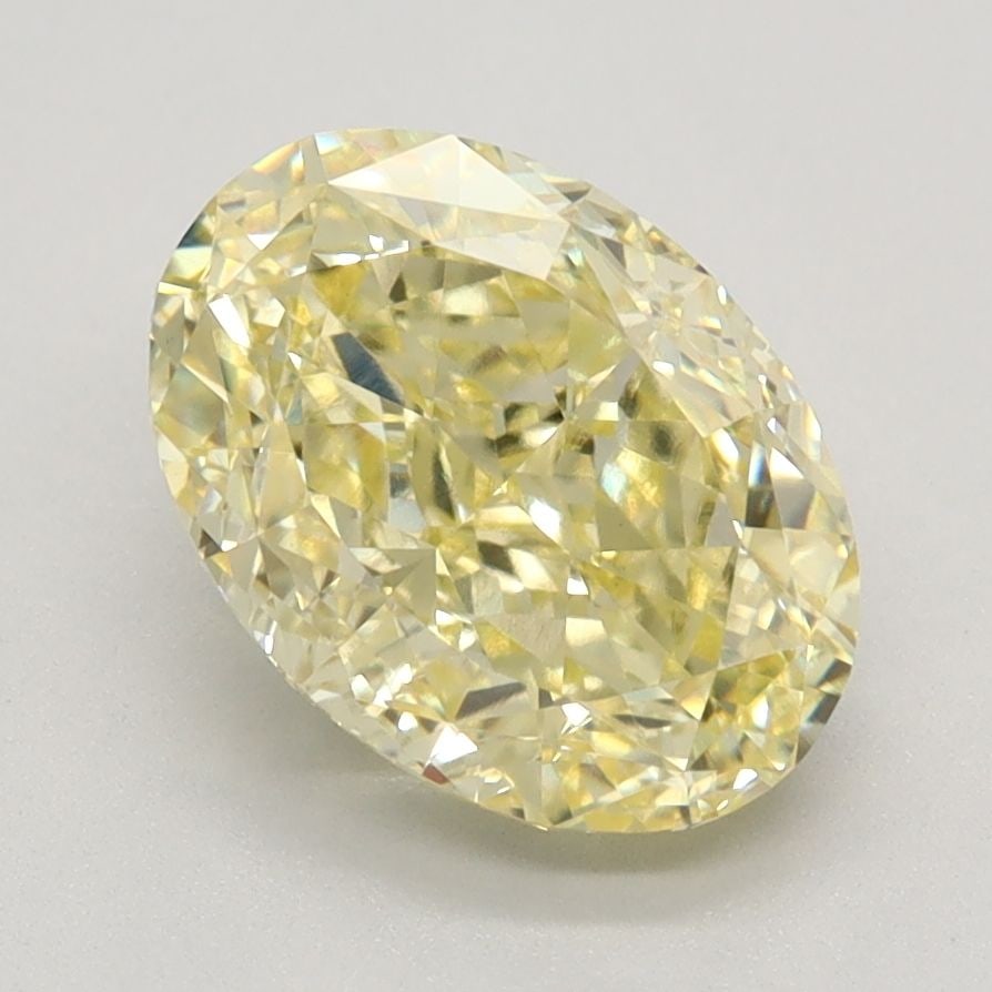 Loose Diamond - OVAL 2.37ct Fancy Intense Yellow VVS2: Loose Diamond - OVAL 2.37ct Fancy Intense Yellow VVS2 Source: This is a real non-mined Diamond that has been grown in a lab Shape: OVAL Carats: 2.37 Color: Fancy Intense Yellow Certification: IGI Vide