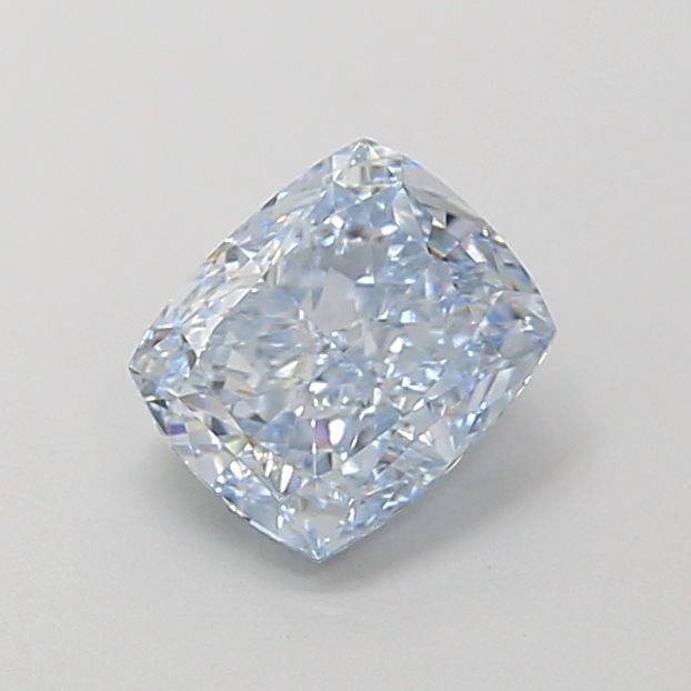 Loose Diamond - CUSHION MODIFIED 1.11ct Fancy Intense Blue VVS2: Loose Diamond - CUSHION MODIFIED 1.11ct Fancy Intense Blue VVS2 Source: This is a real non-mined Diamond that has been grown in a lab Shape: CUSHION MODIFIED Carats: 1.11 Color: Fancy Intense Blue Cer