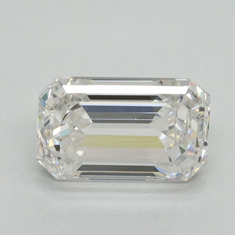 Loose Diamond - EMERALD 1.32ct F VS2: Loose Diamond - EMERALD 1.32ct F VS2 Source: This is a real non-mined Diamond that has been grown in a lab Shape: EMERALD Carats: 1.32 Color: F Clarity: VS2 Certification: NONE Video: