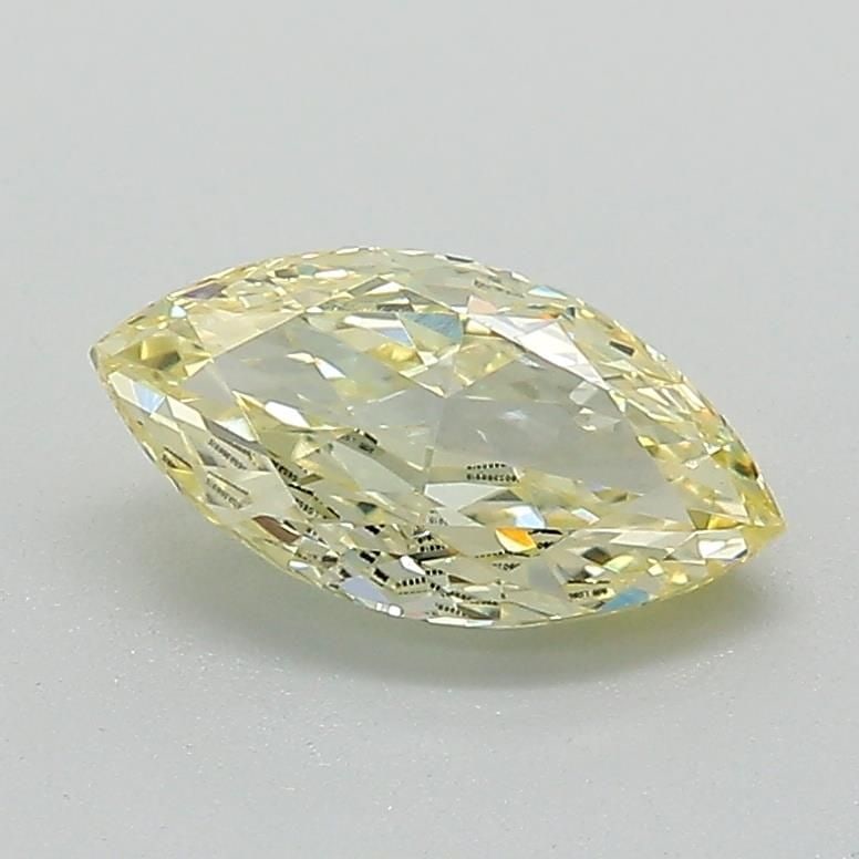 Loose Diamond - MARQUISE 0.91ct Fancy Yellow VS1: Loose Diamond - MARQUISE 0.91ct Fancy Yellow VS1 Source: This is a real non-mined Diamond that has been grown in a lab Shape: MARQUISE Carats: 0.91 Color: Fancy Yellow Certification: IGI Video: