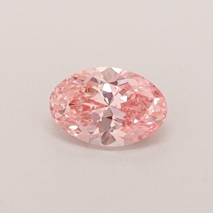 Loose Diamond - OVAL 0.32ct Fancy Vivid Pink VS1: Loose Diamond - OVAL 0.32ct Fancy Vivid Pink VS1 Source: This is a real non-mined Diamond that has been grown in a lab Shape: OVAL Carats: 0.32 Color: Fancy Vivid Pink Certification: IGI Video: