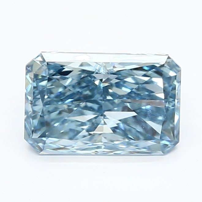 Loose Diamond - RADIANT 1.68ct Fancy Vivid Blue VS1: Loose Diamond - RADIANT 1.68ct Fancy Vivid Blue VS1 Source: This is a real non-mined Diamond that has been grown in a lab Shape: RADIANT Carats: 1.68 Color: Fancy Vivid Blue Certification: IGI Video: