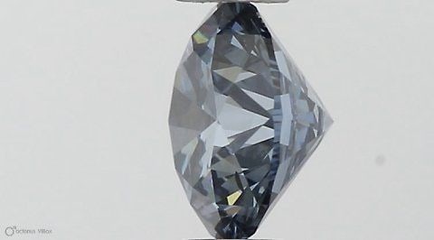Loose Diamond - ROUND 0.5ct Fancy Vivid Blue SI1: Loose Diamond - ROUND 0.5ct Fancy Vivid Blue SI1 Source: This is a real non-mined Diamond that has been grown in a lab Shape: ROUND Carats: 0.5 Color: Fancy Vivid Blue Certification: IGI Video: