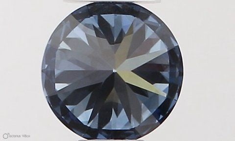 Loose Diamond - ROUND 0.33ct Fancy Vivid Blue VS1 (1 of 1)