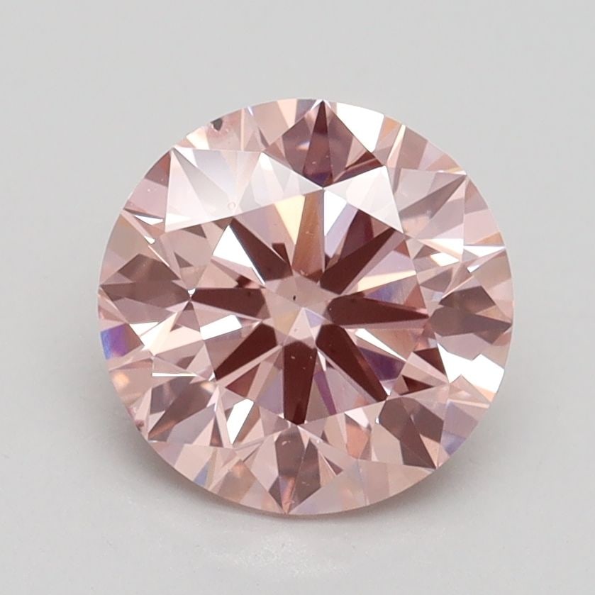 Loose Diamond - ROUND 1.86ct Fancy Intense Pink SI1: Loose Diamond - ROUND 1.86ct Fancy Intense Pink SI1 Source: This is a real non-mined Diamond that has been grown in a lab Shape: ROUND Carats: 1.86 Color: Fancy Intense Pink Certification: IGI Video: