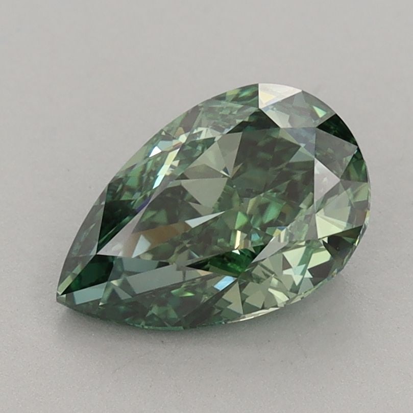 Loose Diamond - PEAR 1.67ct Fancy Vivid Green VVS2 (1 of 1)