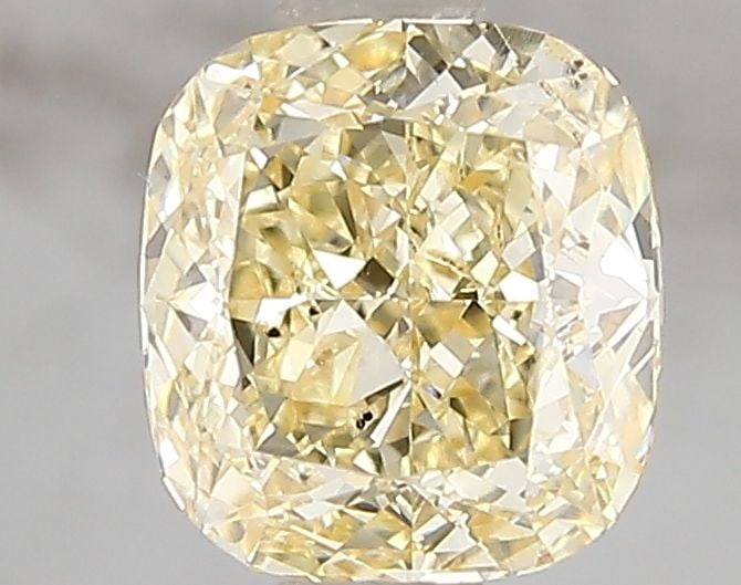 Loose Diamond - CUSHION MODIFIED 1.6ct Fancy Intense Yellow VS2: Loose Diamond - CUSHION MODIFIED 1.6ct Fancy Intense Yellow VS2 Source: This is a real non-mined Diamond that has been grown in a lab Shape: CUSHION MODIFIED Carats: 1.6 Color: Fancy Intense Yellow Ce