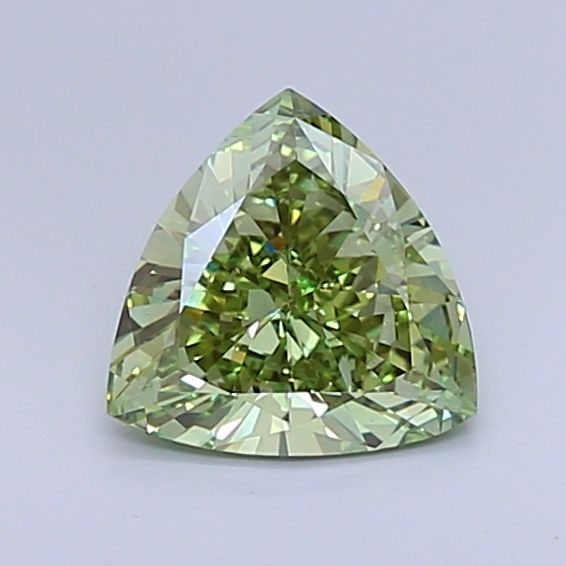 Loose Diamond - TRIANGULAR 1.14ct Fancy Vivid Green VS1 (1 of 1)