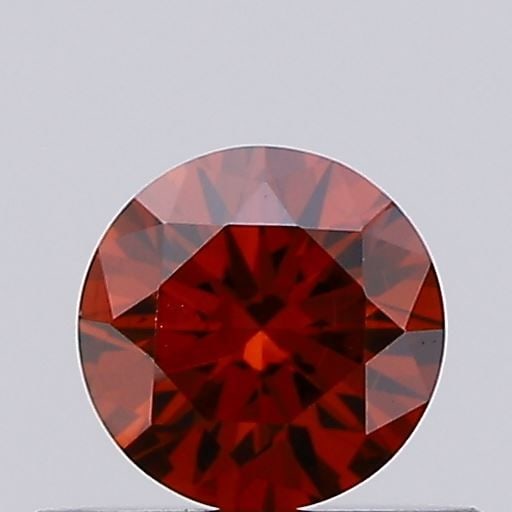 Ideal Loose Diamond - ROUND 0.33ct Fancy Vivid Orange VS1 (1 of 1)
