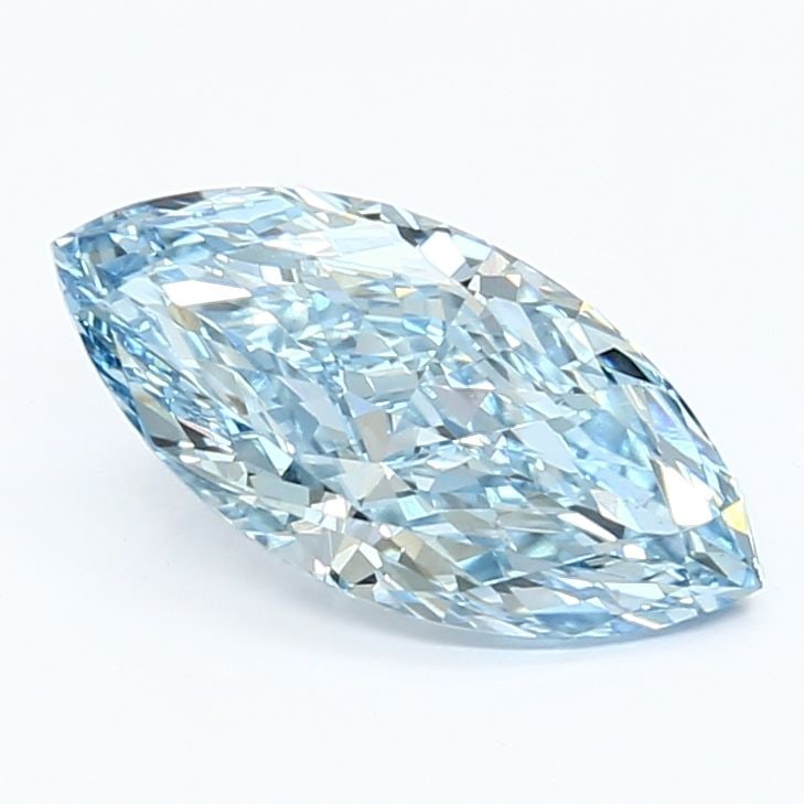 Loose Diamond - MARQUISE 1.72ct Fancy Intense Blue VS1: Loose Diamond - MARQUISE 1.72ct Fancy Intense Blue VS1 Source: This is a real non-mined Diamond that has been grown in a lab Shape: MARQUISE Carats: 1.72 Color: Fancy Intense Blue Certification: IGI V