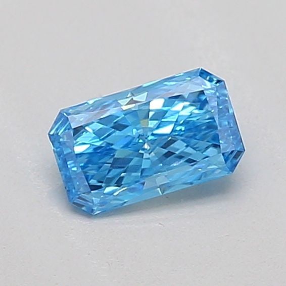 Loose Diamond - RADIANT 0.24ct Fancy Vivid Blue VVS2: Loose Diamond - RADIANT 0.24ct Fancy Vivid Blue VVS2 Source: This is a real non-mined Diamond that has been grown in a lab Shape: RADIANT Carats: 0.24 Color: Fancy Vivid Blue Certification: IGI 