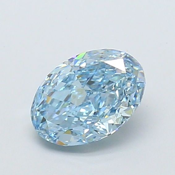 Loose Diamond - OVAL 1.04ct Fancy Intense Blue VVS2: Loose Diamond - OVAL 1.04ct Fancy Intense Blue VVS2 Source: This is a real non-mined Diamond that has been grown in a lab Shape: OVAL Carats: 1.04 Color: Fancy Intense Blue Certification: IGI Video: