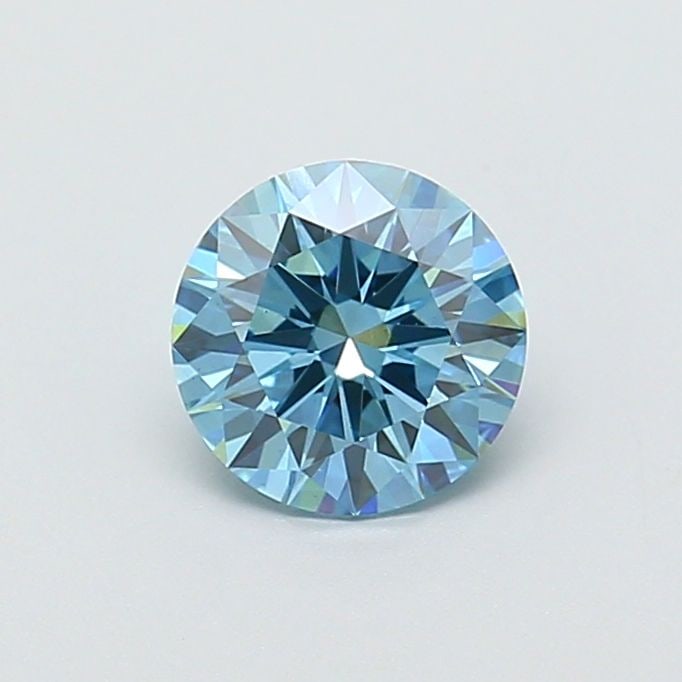 Ideal Loose Diamond - ROUND 1.0ct Fancy Vivid Blue VS2: Ideal Loose Diamond - ROUND 1.0ct Fancy Vivid Blue VS2 Source: This is a real non-mined Diamond that has been grown in a lab Shape: ROUND Carats: 1.0 Color: Fancy Vivid Blue Certification: IGI Video:
