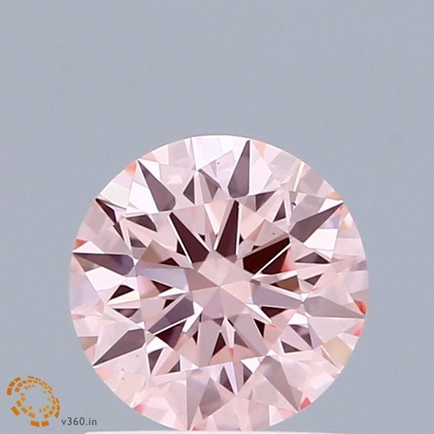 Ideal Loose Diamond - ROUND 1.06ct Fancy Vivid Pink VS1: Ideal Loose Diamond - ROUND 1.06ct Fancy Vivid Pink VS1 Source: This is a real non-mined Diamond that has been grown in a lab Shape: ROUND Carats: 1.06 Color: Fancy Vivid Pink Certification: IGI Video