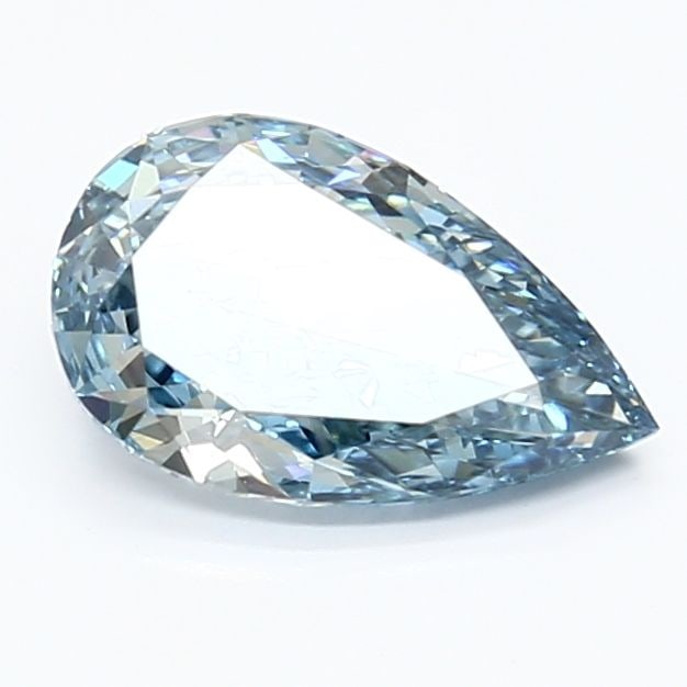 Loose Diamond - PEAR 1.43ct Fancy Vivid Blue VS1: Loose Diamond - PEAR 1.43ct Fancy Vivid Blue VS1 Source: This is a real non-mined Diamond that has been grown in a lab Shape: PEAR Carats: 1.43 Color: Fancy Vivid Blue Certification: IGI Video: