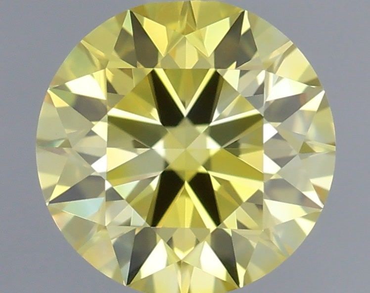 Ideal Loose Diamond - ROUND 0.47ct Fancy Intense Yellow VVS1: Ideal Loose Diamond - ROUND 0.47ct Fancy Intense Yellow VVS1 Source: This is a real non-mined Diamond that has been grown in a lab Shape: ROUND Carats: 0.47 Color: Fancy Intense Yellow Certification: