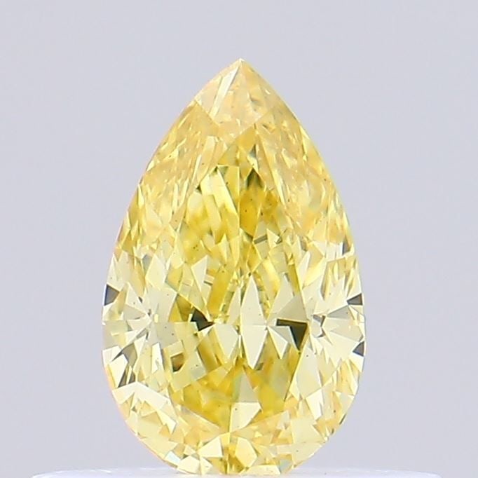 Loose Diamond - PEAR 0.35ct Fancy Vivid Yellow VS1: Loose Diamond - PEAR 0.35ct Fancy Vivid Yellow VS1 Source: This is a real non-mined Diamond that has been grown in a lab Shape: PEAR Carats: 0.35 Color: Fancy Vivid Yellow Certification: NONE Video: