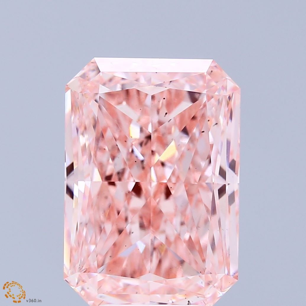Loose Diamond - RADIANT 7.55ct Fancy Vivid Pink SI1: Loose Diamond - RADIANT 7.55ct Fancy Vivid Pink SI1 Source: This is a real non-mined Diamond that has been grown in a lab Shape: RADIANT Carats: 7.55 Color: Fancy Vivid Pink Certification: IGI Video: