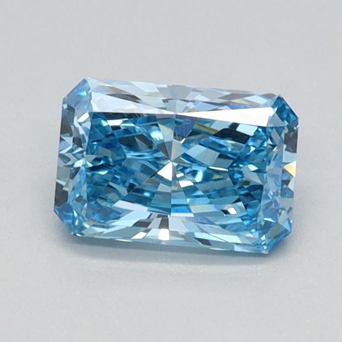 Loose Diamond - RADIANT 0.62ct Fancy Vivid Blue VS1 (1 of 1)