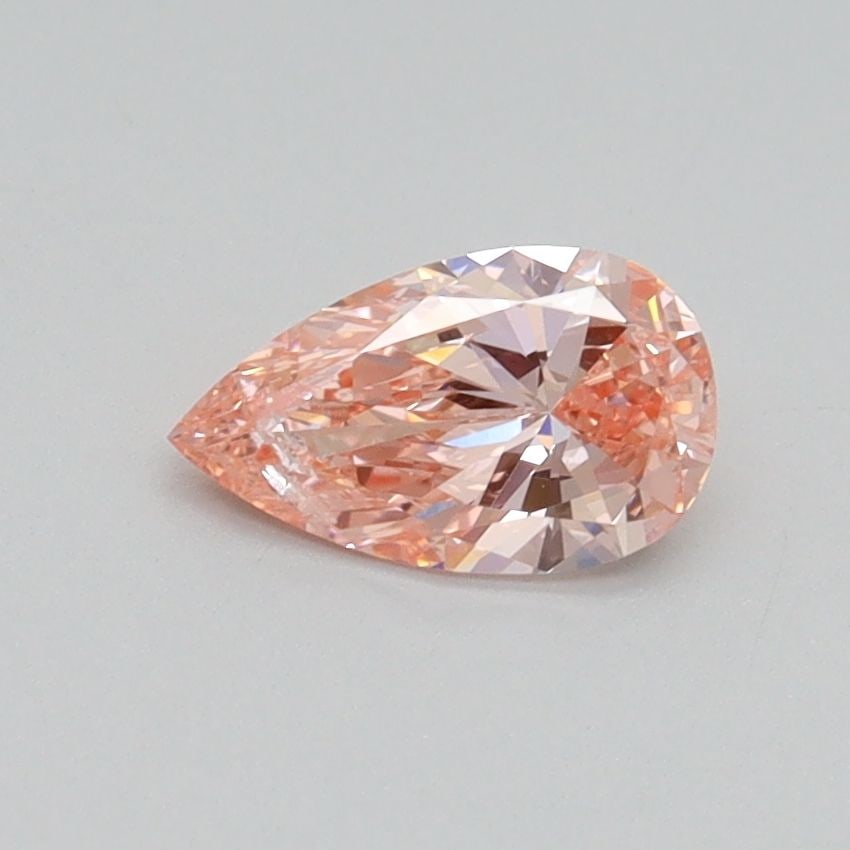 Loose Diamond - PEAR 0.51ct Fancy Intense Pink SI1: Loose Diamond - PEAR 0.51ct Fancy Intense Pink SI1 Source: This is a real non-mined Diamond that has been grown in a lab Shape: PEAR Carats: 0.51 Color: Fancy Intense Pink Certification: IGI Video: