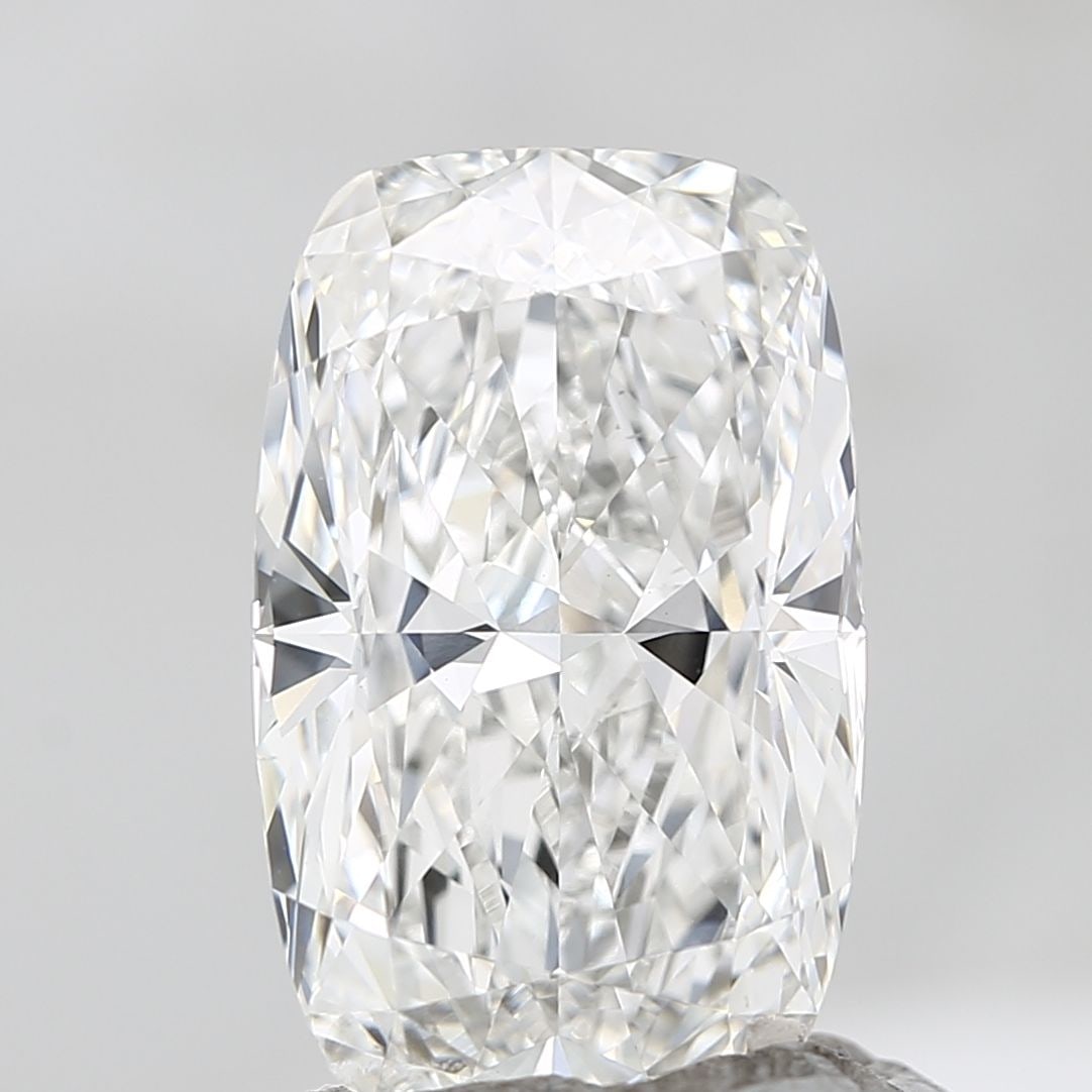 Loose Diamond - CUSHION MODIFIED 10.04ct E VVS2: Loose Diamond - CUSHION MODIFIED 10.04ct E VVS2 Source: This is a real non-mined Diamond that has been grown in a lab Shape: CUSHION MODIFIED Carats: 10.04 Color: E Clarity: VVS2 Certification: IGI Vi