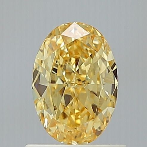 Loose Diamond - OVAL 1.01ct Fancy Intense Yellow VVS2: Loose Diamond - OVAL 1.01ct Fancy Intense Yellow VVS2 Source: This is a real non-mined Diamond that has been grown in a lab Shape: OVAL Carats: 1.01 Color: Fancy Intense Yellow Certification: IGI Vide