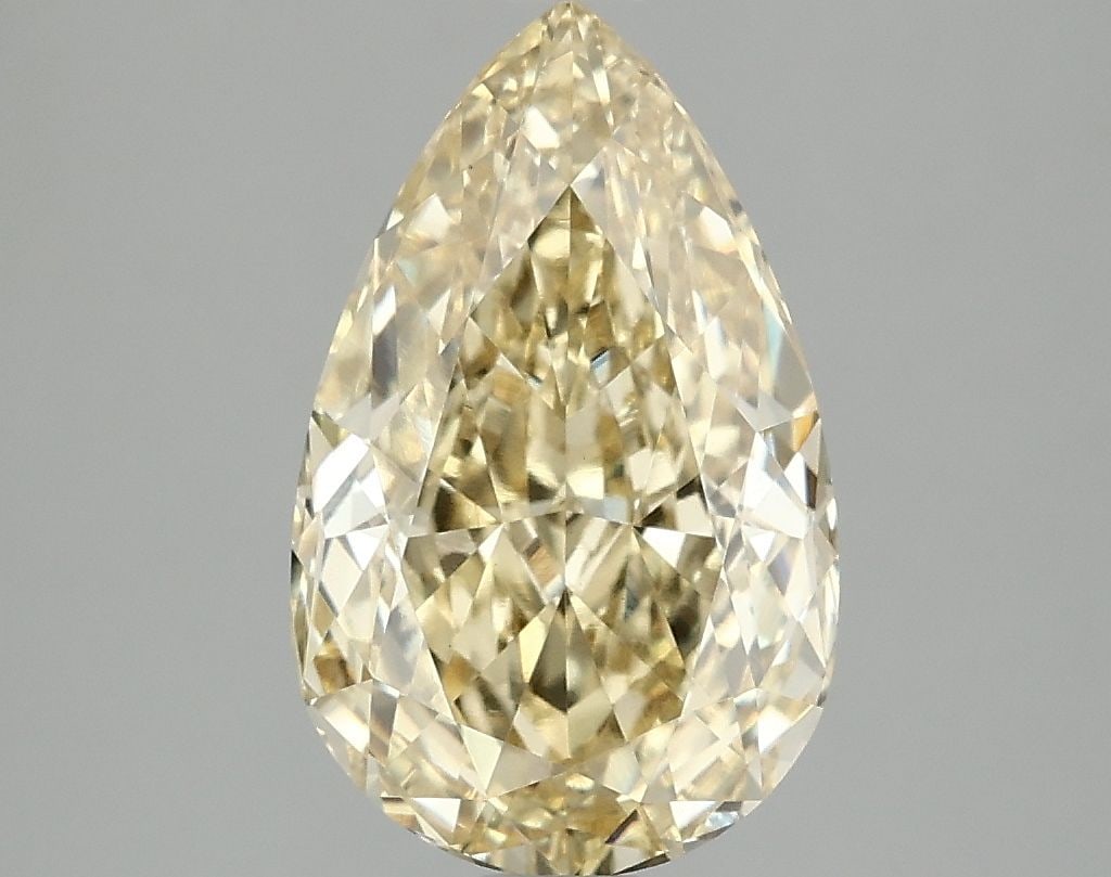 Loose Diamond - PEAR 3.09ct Fancy Intense Yellow VS1 (1 of 1)