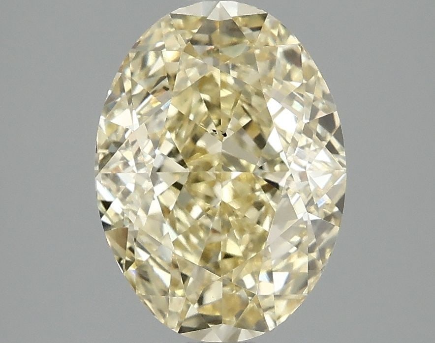 Loose Diamond - OVAL 3.07ct Fancy Intense Yellow VS2: Loose Diamond - OVAL 3.07ct Fancy Intense Yellow VS2 Source: This is a real non-mined Diamond that has been grown in a lab Shape: OVAL Carats: 3.07 Color: Fancy Intense Yellow Certification: IGI Video