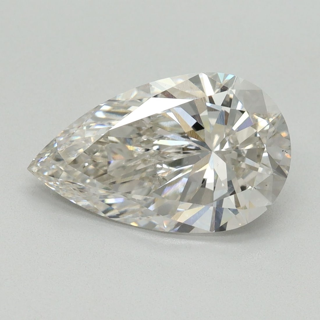 Loose Diamond - PEAR 3.0ct G VS2: Loose Diamond - PEAR 3.0ct G VS2 Source: This is a real non-mined Diamond that has been grown in a lab Shape: PEAR Carats: 3.0 Color: G Clarity: VS2 Certification: NONE Video: