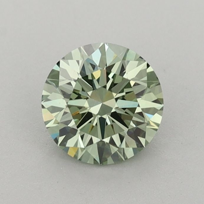 Ideal Loose Diamond - ROUND 0.74ct Fancy Vivid Green VVS2: Ideal Loose Diamond - ROUND 0.74ct Fancy Vivid Green VVS2 Source: This is a real non-mined Diamond that has been grown in a lab Shape: ROUND Carats: 0.74 Color: Fancy Vivid Green Certification: IGI Vi