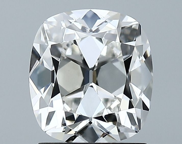 Loose Diamond - CUSHION BRILLIANT 1.56ct G VS1: Loose Diamond - CUSHION BRILLIANT 1.56ct G VS1 Source: This is a real non-mined Diamond that has been grown in a lab Shape: CUSHION BRILLIANT Carats: 1.56 Color: G Clarity: VS1 Certification: GIA Vide