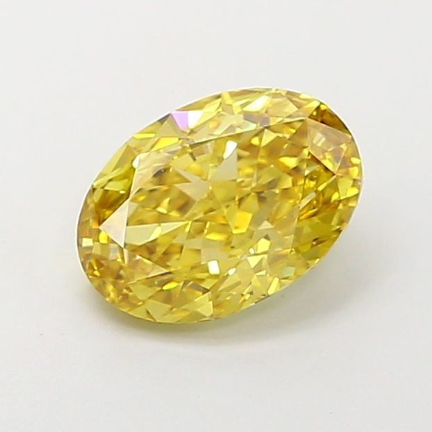 Loose Diamond - OVAL 1.57ct Fancy Intense Yellow VS1: Loose Diamond - OVAL 1.57ct Fancy Intense Yellow VS1 Source: This is a real non-mined Diamond that has been grown in a lab Shape: OVAL Carats: 1.57 Color: Fancy Intense Yellow Certification: IGI Video