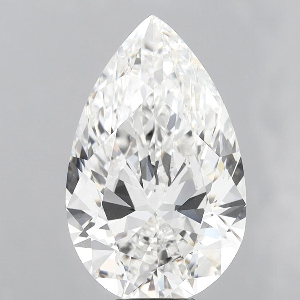 Loose Diamond - PEAR 10.03ct F VVS2: Loose Diamond - PEAR 10.03ct F VVS2 Source: This is a real non-mined Diamond that has been grown in a lab Shape: PEAR Carats: 10.03 Color: F Clarity: VVS2 Certification: IGI Video: