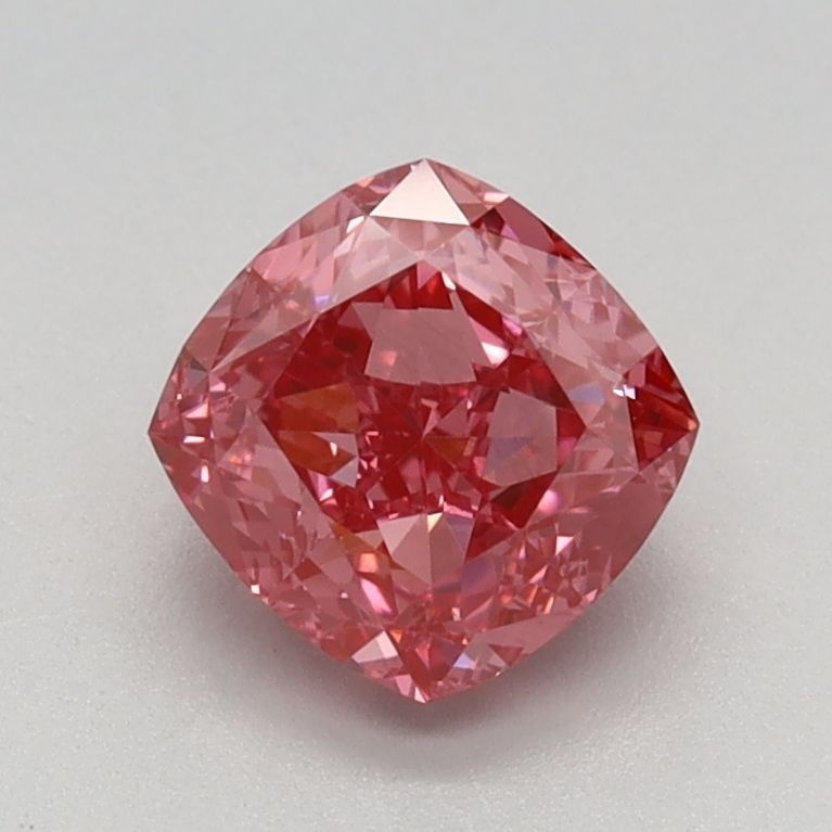 Loose Diamond - CUSHION MODIFIED 1.07ct Fancy Vivid Pink VVS2: Loose Diamond - CUSHION MODIFIED 1.07ct Fancy Vivid Pink VVS2 Source: This is a real non-mined Diamond that has been grown in a lab Shape: CUSHION MODIFIED Carats: 1.07 Color: Fancy Vivid Pink Certifi
