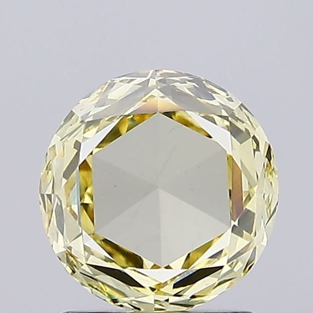 Loose Diamond - ROSE 1.13ct Fancy Vivid Yellow VS1: Loose Diamond - ROSE 1.13ct Fancy Vivid Yellow VS1 Source: This is a real non-mined Diamond that has been grown in a lab Shape: ROSE Carats: 1.13 Color: Fancy Vivid Yellow Certification: NONE Video: