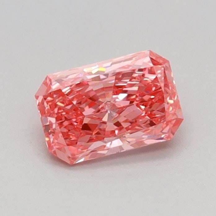 Loose Diamond - RADIANT 0.37ct Fancy Vivid Pink VS1: Loose Diamond - RADIANT 0.37ct Fancy Vivid Pink VS1 Source: This is a real non-mined Diamond that has been grown in a lab Shape: RADIANT Carats: 0.37 Color: Fancy Vivid Pink Certification: IGI Video: