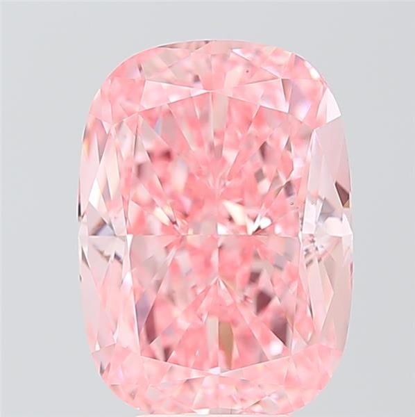 Loose Diamond - CUSHION MODIFIED 6.04ct Fancy Vivid Pink VS1: Loose Diamond - CUSHION MODIFIED 6.04ct Fancy Vivid Pink VS1 Source: This is a real non-mined Diamond that has been grown in a lab Shape: CUSHION MODIFIED Carats: 6.04 Color: Fancy Vivid Pink Certific