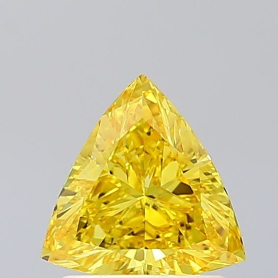 Loose Diamond - TRIANGULAR 1.02ct Fancy Vivid Yellow VVS2 (1 of 1)